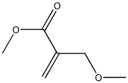 2-(Methoxymethyl)propenoic acid methyl ester 结构式