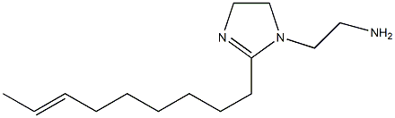 1-(2-Aminoethyl)-2-(7-nonenyl)-2-imidazoline 结构式