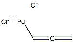 (1,2-Propadienyl)palladium(IV) dichloride 结构式