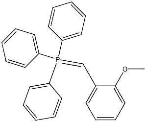 2-Methoxybenzylidenetriphenylphosphorane 结构式