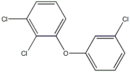 2,3-Dichlorophenyl 3-chlorophenyl ether 结构式