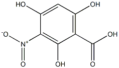 3-Nitro-2,4,6-trihydroxybenzoic acid 结构式