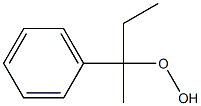 1-Phenyl-1-methylpropyl hydroperoxide 结构式