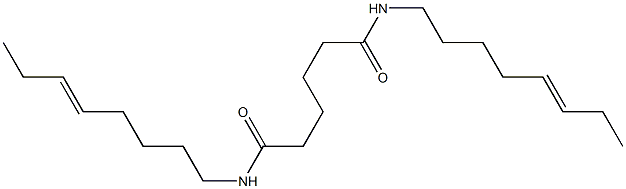 N,N'-Di(5-octenyl)adipamide 结构式