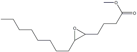 5,6-Epoxytetradecanoic acid methyl ester 结构式