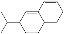 3,4,4a,5,6,7-Hexahydro-7-isopropylnaphthalene 结构式