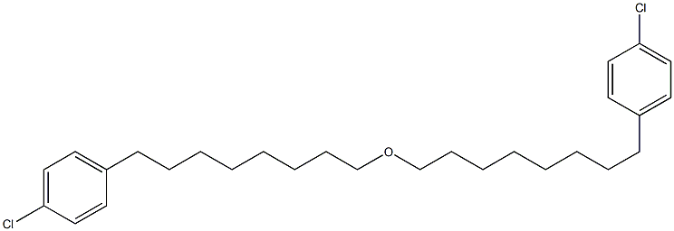 4-Chlorophenyloctyl ether 结构式