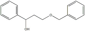 1-Phenyl-3-(benzyloxy)propan-1-ol 结构式