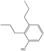 2,3-Dipropylphenol 结构式