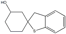 2,3-Dihydrospiro[benzo[b]thiophene-2,1'-cyclohexan]-3'-ol 结构式