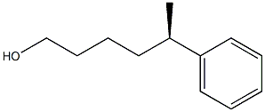 [R,(-)]-5-Phenyl-1-hexanol 结构式