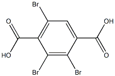 2,3,5-Tribromoterephthalic acid 结构式