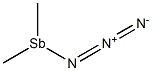 Dimethylazidoantimony 结构式