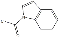 1H-Indole-1-carbonyl chloride 结构式