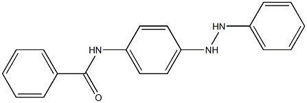 N-[4-(N'-Phenylhydrazino)phenyl]benzamide 结构式