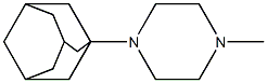 1-(1-Adamantyl)-4-methylpiperazine 结构式