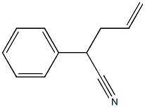 2-Phenyl-4-pentenenitrile 结构式