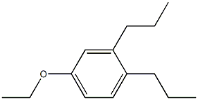 1-Ethoxy-3,4-dipropyl-benzene 结构式