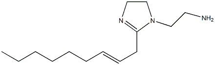 1-(2-Aminoethyl)-2-(2-nonenyl)-2-imidazoline 结构式