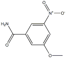 5-Methoxy-3-nitrobenzamide 结构式