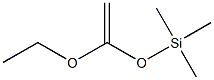 Trimethyl(1-ethoxyethenyloxy)silane 结构式