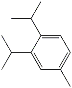 3,4-Diisopropyltoluene 结构式