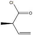 [R,(-)]-2-Methyl-3-butenoic acid chloride 结构式