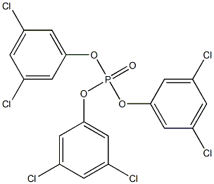 Phosphoric acid tris(3,5-dichlorophenyl) ester 结构式