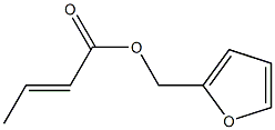 Crotonic acid furfuryl ester 结构式