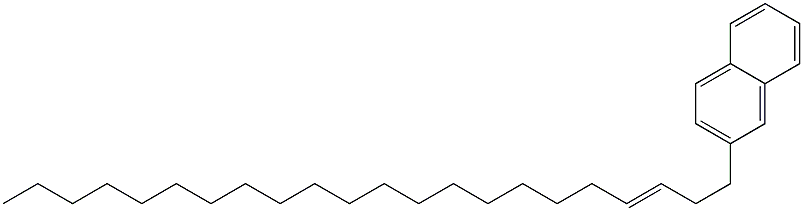 2-(3-Docosenyl)naphthalene 结构式