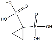 1,1-Cyclopropanediylbis(phosphonic acid) 结构式