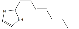 2-(3-Octenyl)-4-imidazoline 结构式