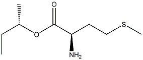 (S)-2-Amino-4-(methylthio)butanoic acid (R)-1-methylpropyl ester 结构式