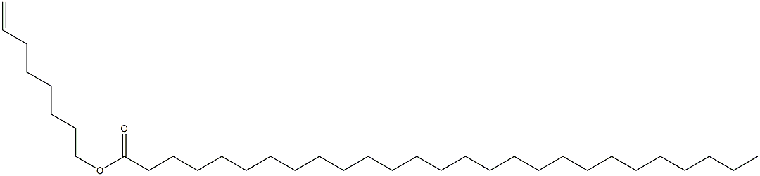 Heptacosanoic acid 7-octenyl ester 结构式