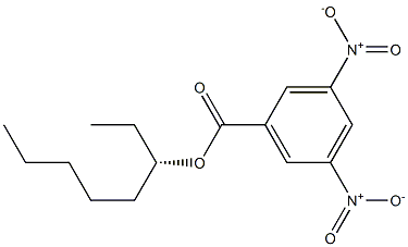 (+)-3,5-Dinitrobenzoic acid (S)-1-ethylhexyl ester 结构式