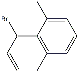 1-(1-Bromoallyl)-2,6-dimethylbenzene 结构式