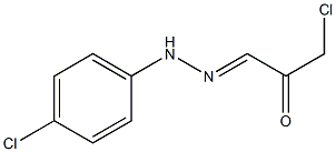 1-Chloro-3-[2-(4-chlorophenyl)hydrazono]-2-propanone 结构式