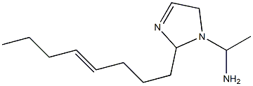 1-(1-Aminoethyl)-2-(4-octenyl)-3-imidazoline 结构式