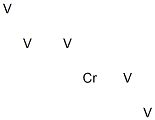 Pentavanadium chromium 结构式