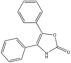 4,5-Diphenyloxazol-2(3H)-one 结构式