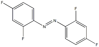 2,2',4,4'-Tetrafluoroazobenzene 结构式