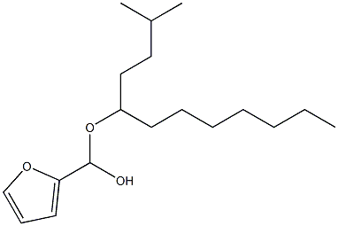 2-Furancarbaldehyde 3-methylbutyloctyl acetal 结构式