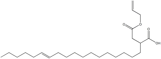 2-(12-Octadecenyl)succinic acid 1-hydrogen 4-allyl ester 结构式