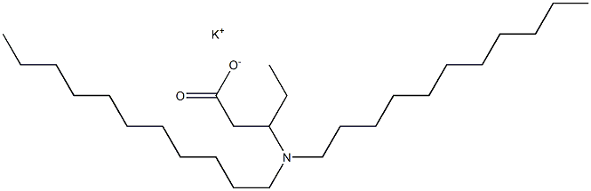 3-(Diundecylamino)valeric acid potassium salt 结构式