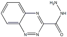 1,2,4-Benzotriazine-3-carbohydrazide 结构式