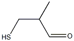 3-Mercapto-2-methylpropanal 结构式