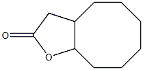 Octahydrocycloocta[b]furan-2(3H)-one 结构式
