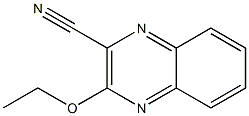 2-Ethoxyquinoxaline-3-carbonitrile 结构式