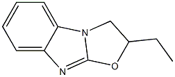 2,3-Dihydro-2-ethyloxazolo[3,2-a]benzimidazole 结构式