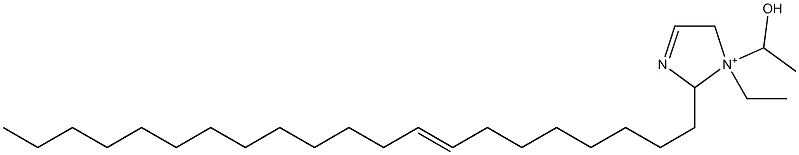 1-Ethyl-2-(8-henicosenyl)-1-(1-hydroxyethyl)-3-imidazoline-1-ium 结构式